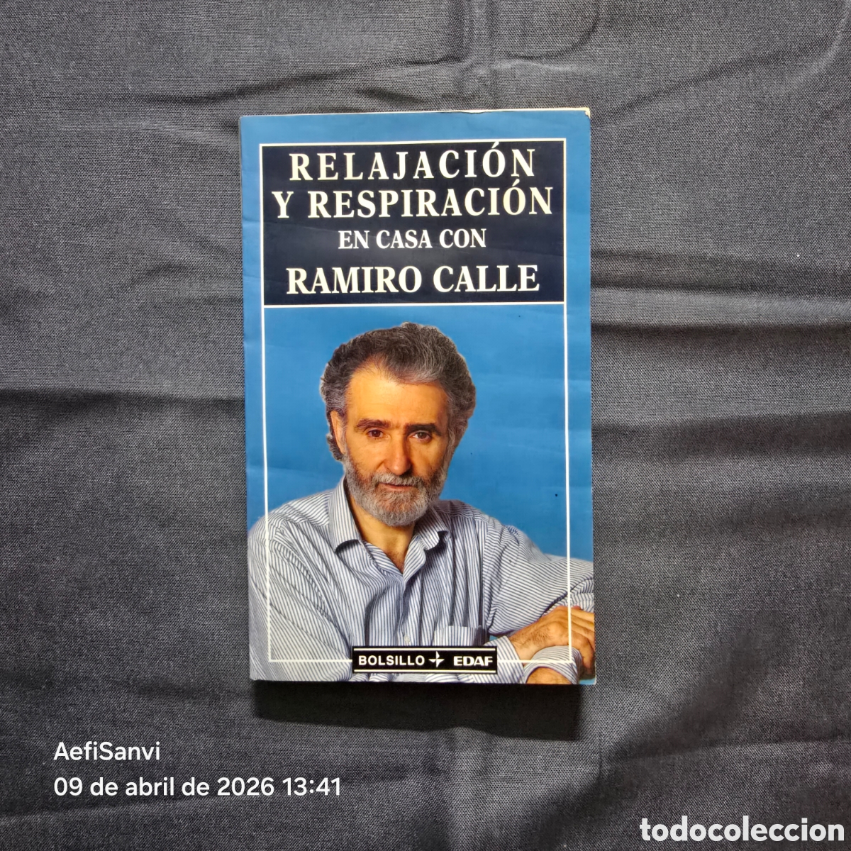 Libros de segunda mano: RELAJACI&Oacute;N Y RESPIRACI&Oacute;N EN CASA CON RAMIRO CALLE (EDAF)
