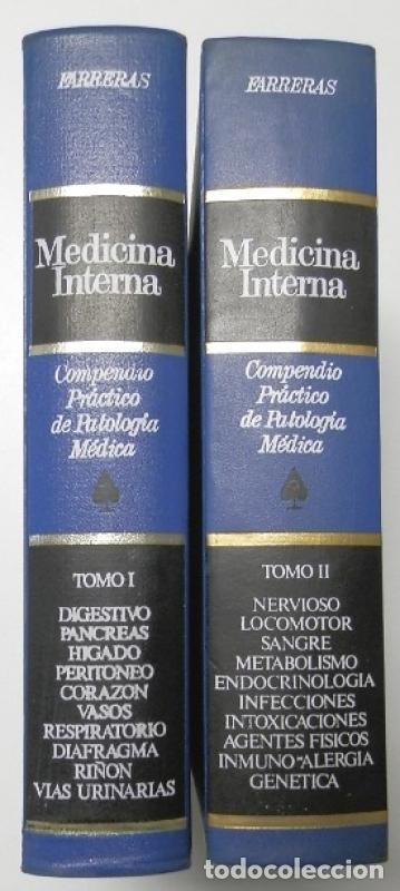 Libros de segunda mano: Medicina interna. Compendio pr&aacute;ctico de patolog&iacute;a m&eacute;dica y terap&eacute;utica cl&iacute;nica (2 tomos) - P. Farrer