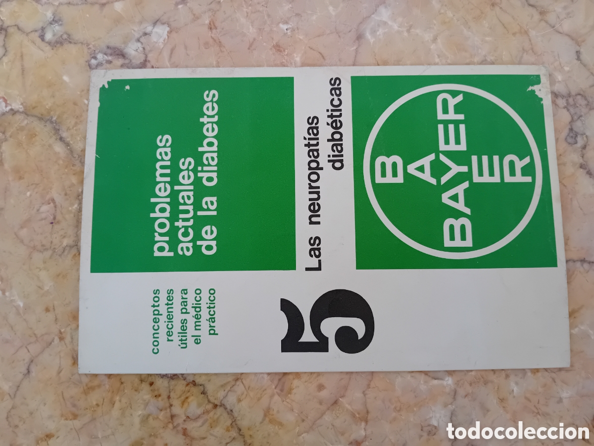 Libros de segunda mano: BAYER problemas actuales de la diabetes