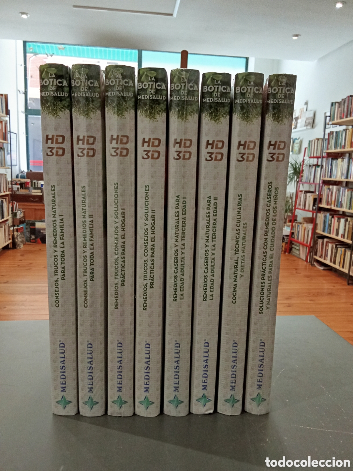 Libros de segunda mano: La botica de Mediasalud 8 vol&uacute;menes - RTVE / La botica de la abuela