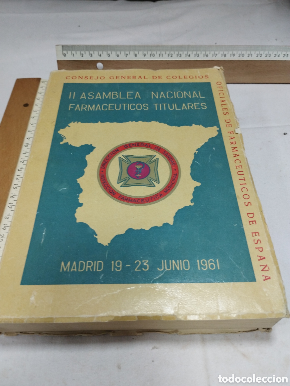 Libri di seconda mano: II asamblea nacional de farmac&eacute;uticos titulares, 1961.