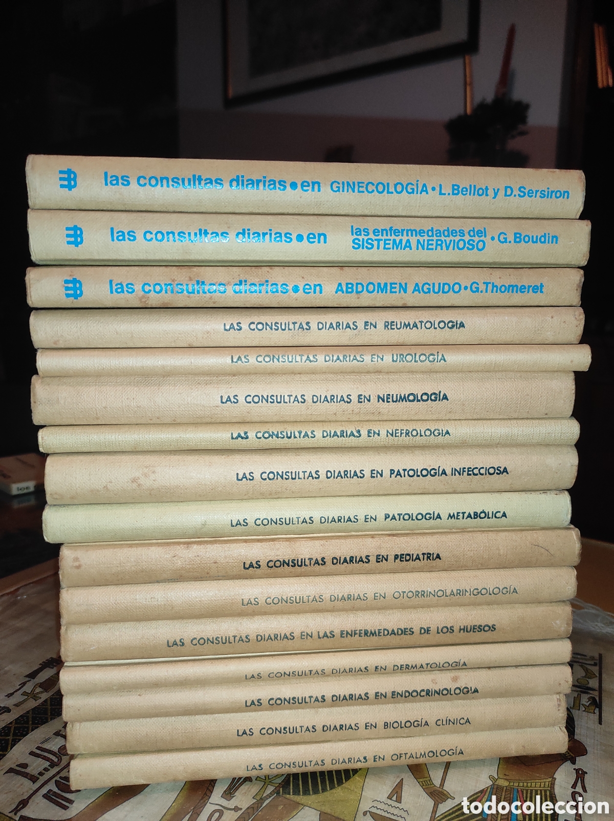 Second hand books: Colecci&oacute;n 16 tomos. Las Consultas Diarias. Toray-Masson