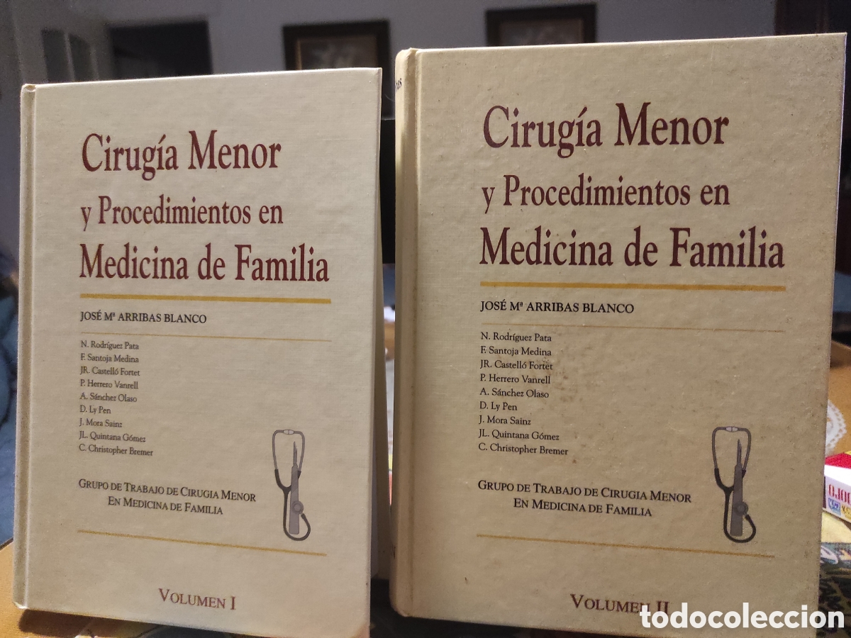 Libros de segunda mano: Cirug&iacute;a menor y procedimientos en Medicina de familia Jos&eacute; M.Arribas Blanco 2 volumenes