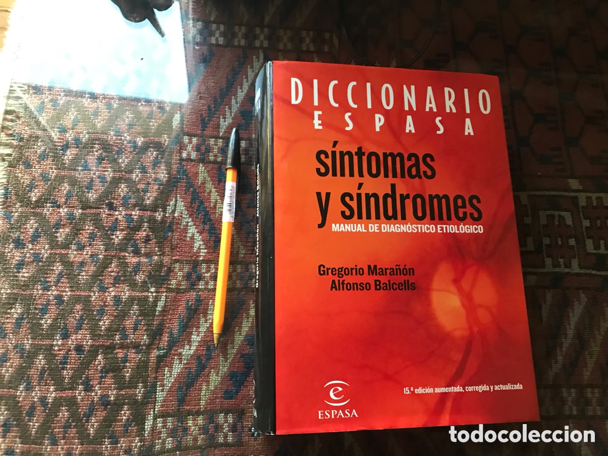 Libros de segunda mano: S&iacute;ntomas y s&iacute;ndromes. Gregorio Mara&ntilde;&oacute;n. Alfonso Balcells. Espasa