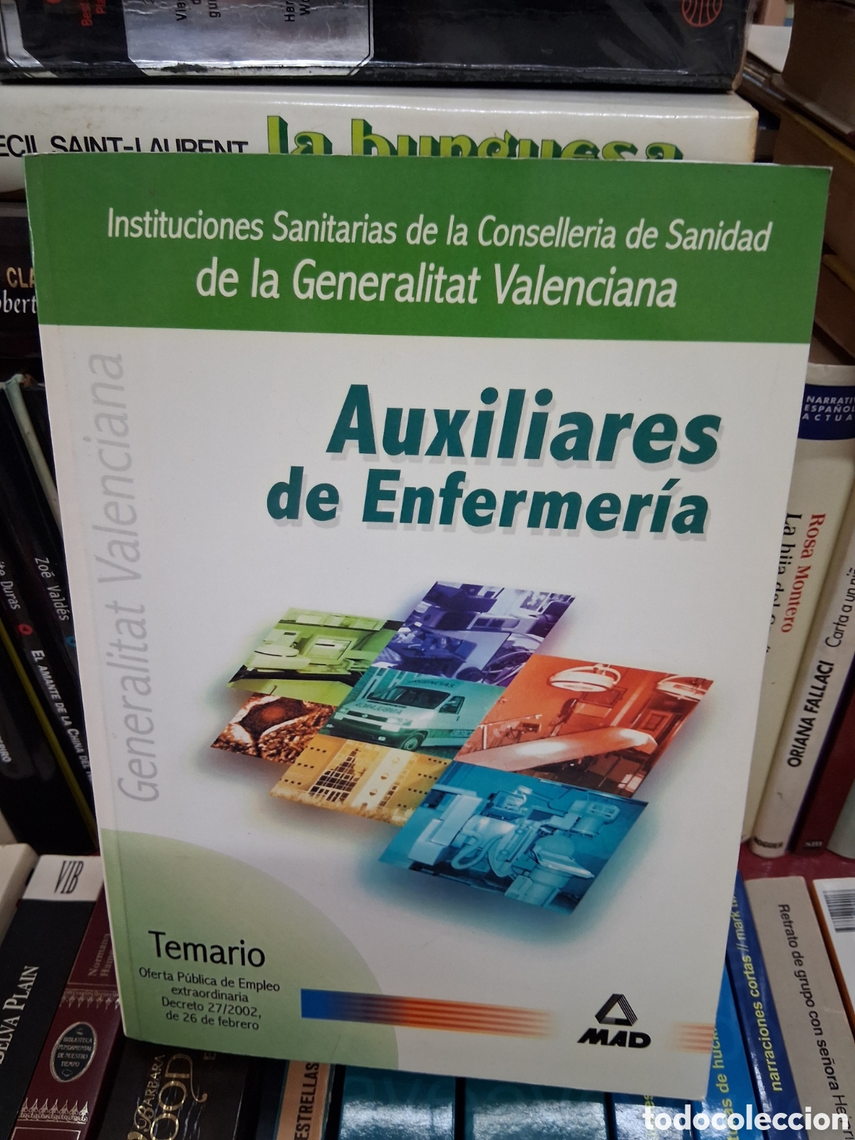 Libros de segunda mano: Auxiliares de enfermer&iacute;a - temario - Generalitat Valenciana . MAD