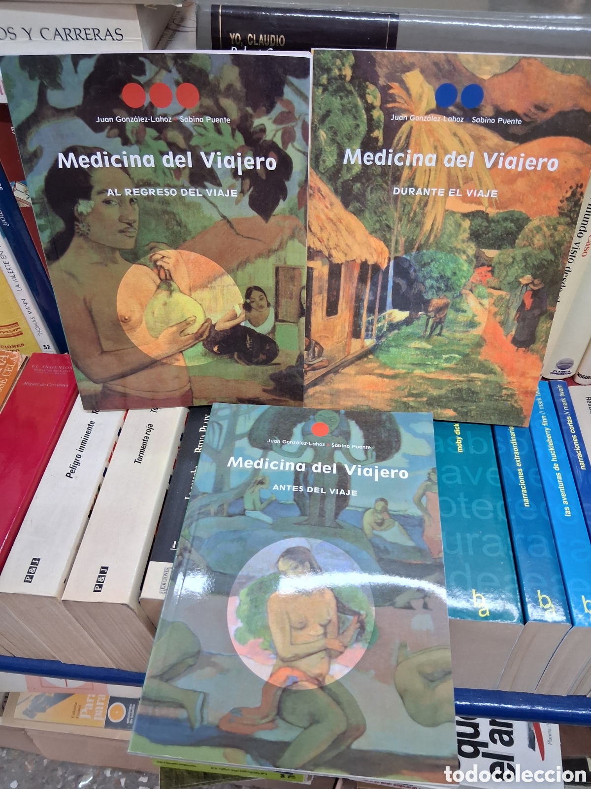 Libros de segunda mano: Medicina del viajero 3 libros: antes, durante y despu&eacute;s del viaje