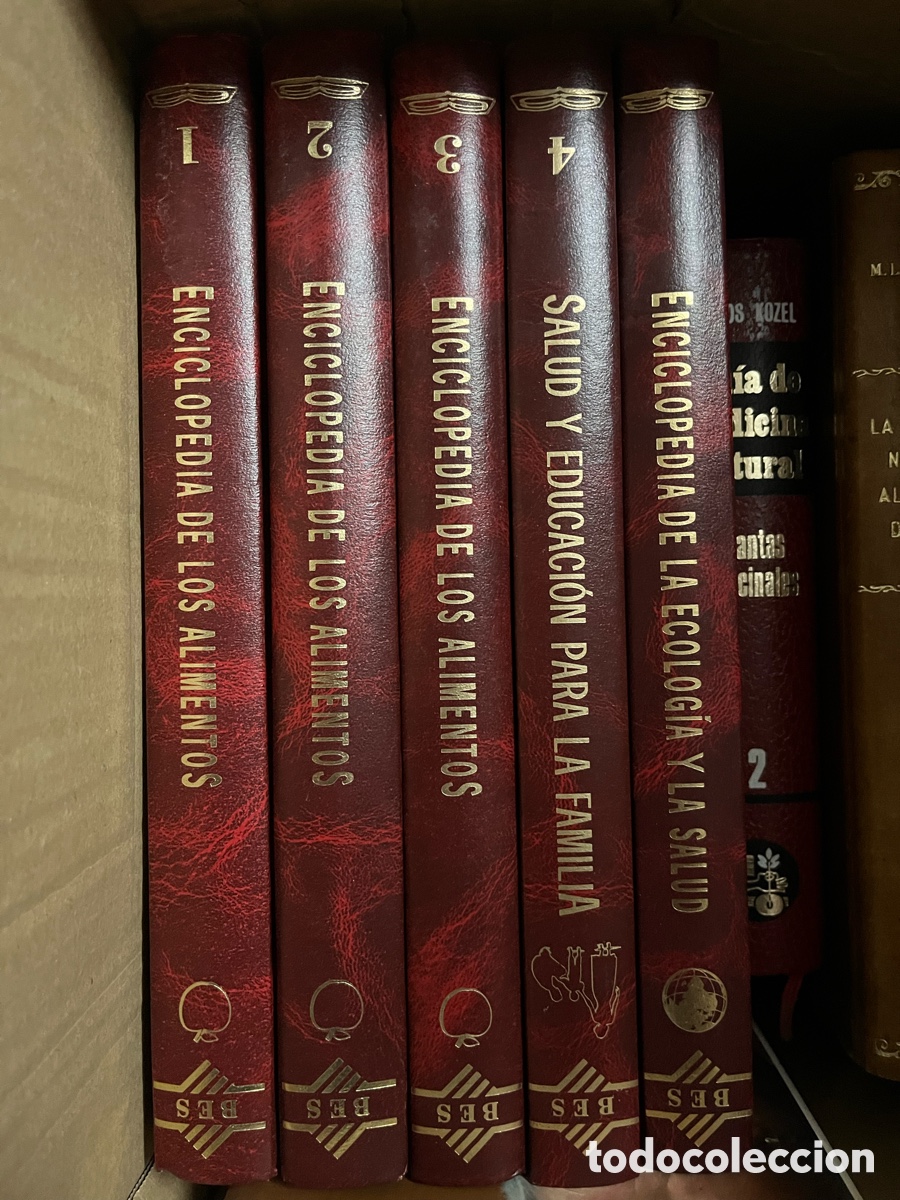 Libri di seconda mano: Enciclopedia del poder curativo de los alimentos, ecolog&iacute;a y salud, educaci&oacute;n para la familia (5 t.)