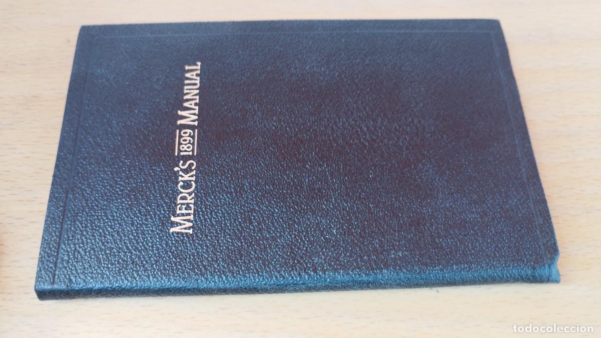 Libros de segunda mano: MERCKS 1899 MANUAL /Manual of the materia medical. facsimil. / KARA 12