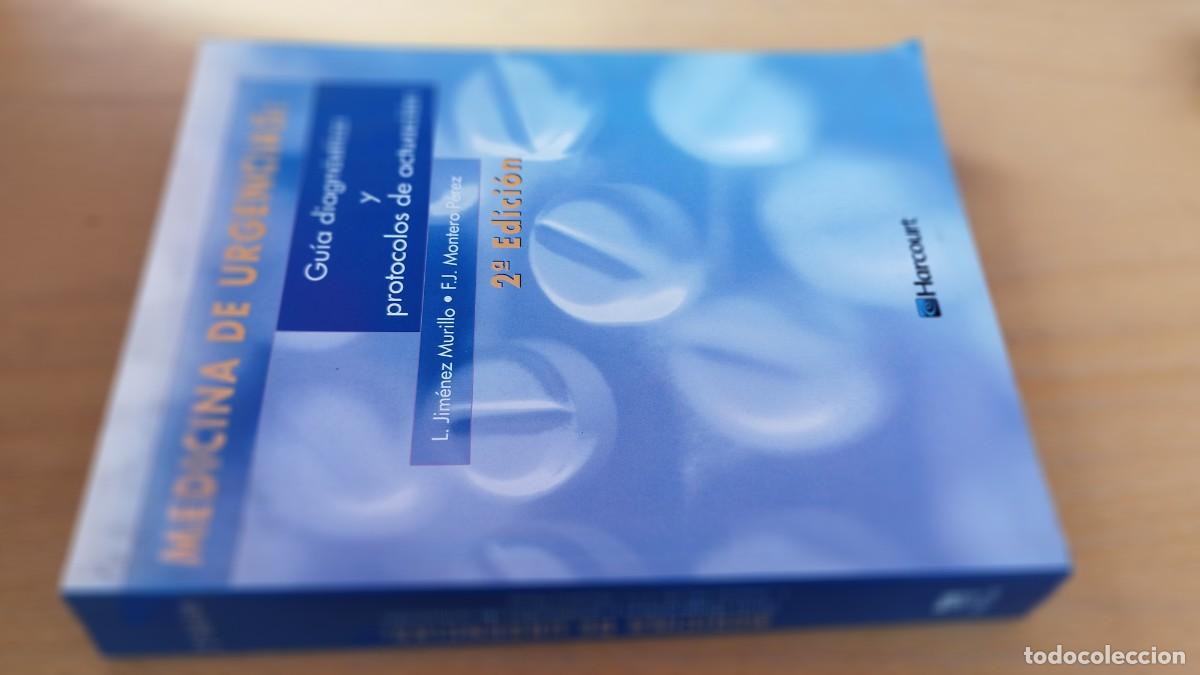 Libros de segunda mano: MEDICINA DE URGENCIAS GUIA DIAGNOSTICA Y PROTOCOLOSDE ACTUACION/JIMENEZ, MONTERO/KARA13-14/ELSEVIER
