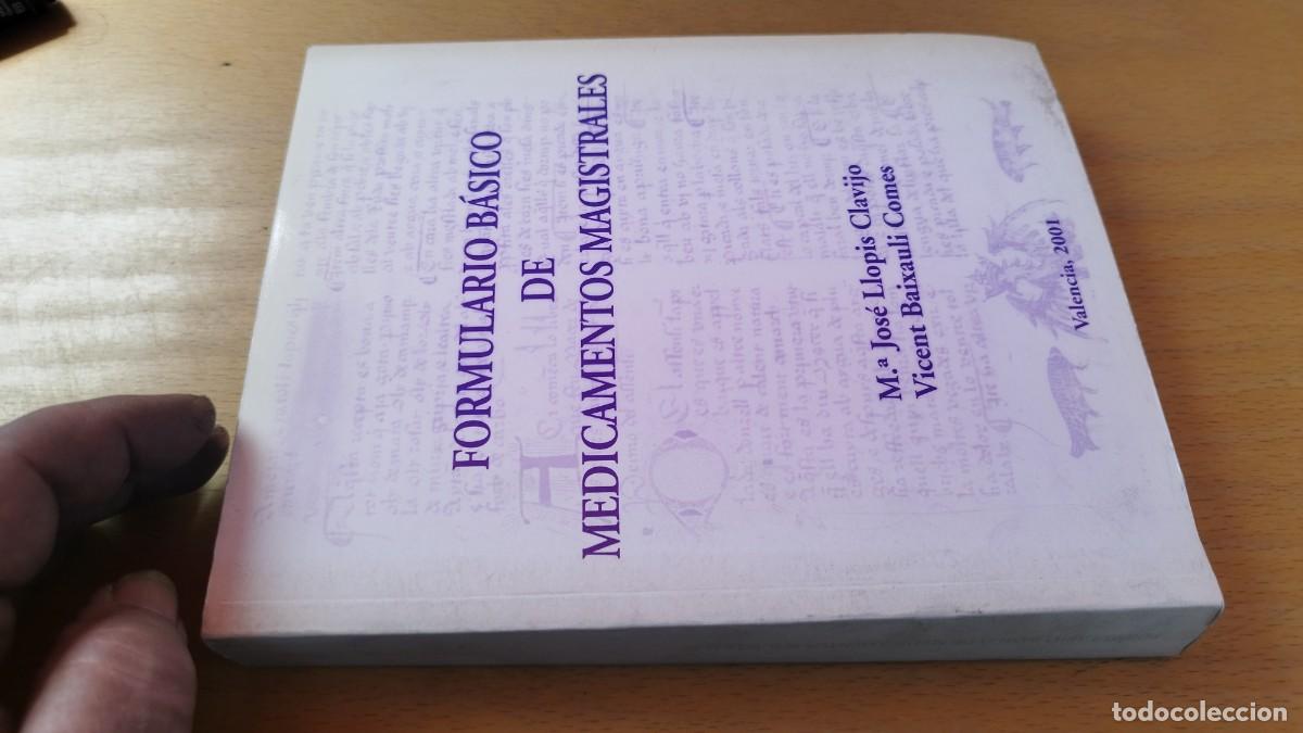 Libros de segunda mano: FORMULARIO BASICO DE MEDICAMENTOS MAGISTRALES / LLOPIS, BAIXAULI / KARA 13-14
