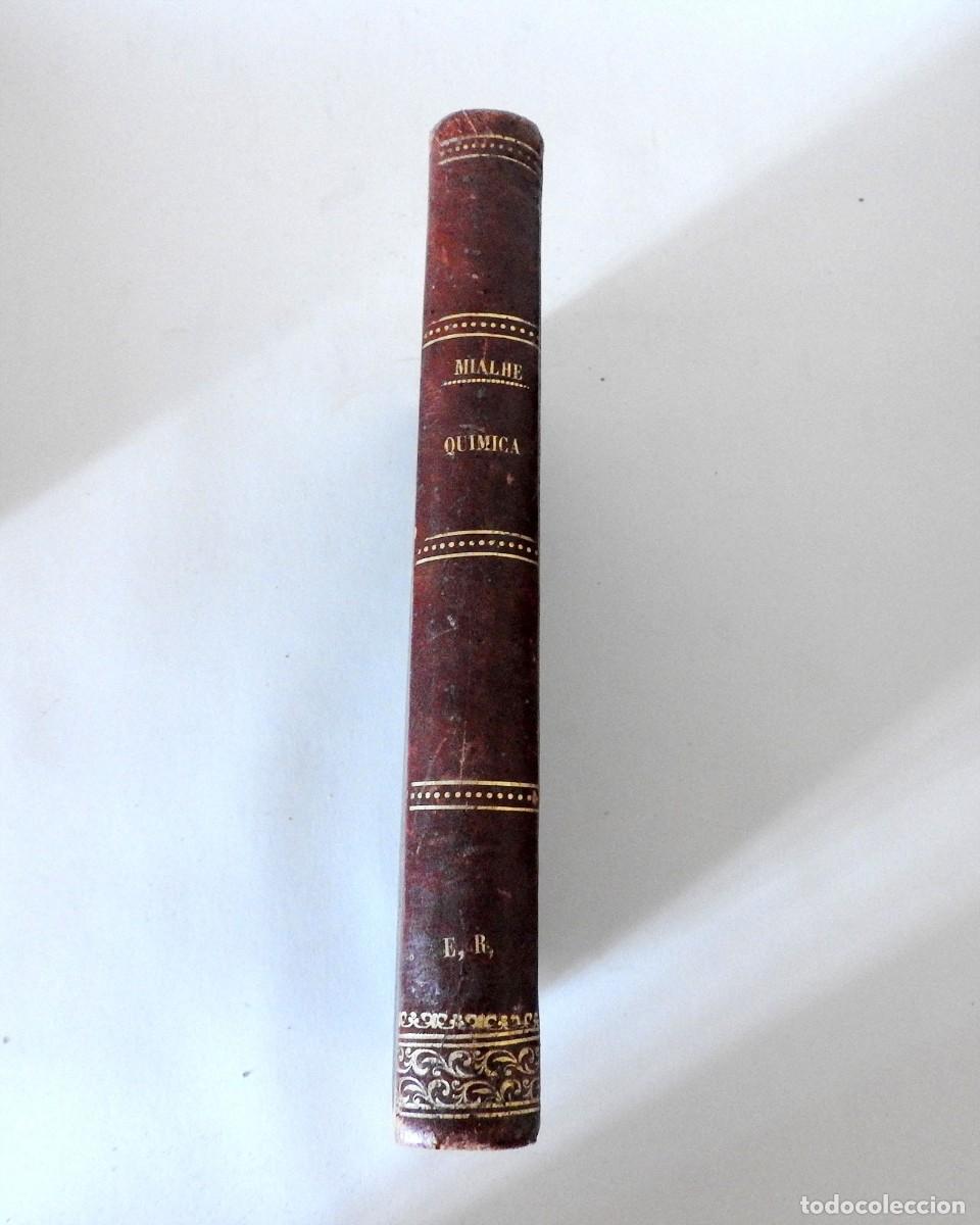 Livres d'occasion: MIALHE, L. &mdash; Tratado de qu&iacute;mica aplicada a la fisiolog&iacute;a y a la terap&eacute;utica (1870)