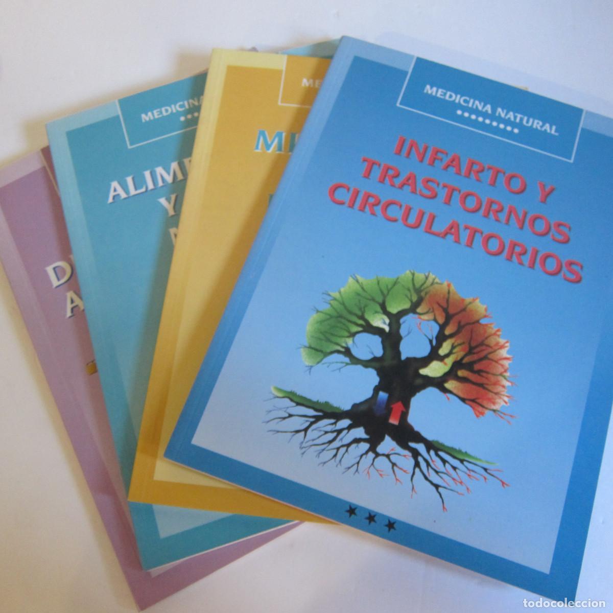 Libros de segunda mano: PACK MEDICINA NATURAL. ALIMENTACI&Oacute;N, COCINA NATURAL, INFARTO... - P. PI&Ntilde;OL DE GRISO (MN) 4 UD. SALUD