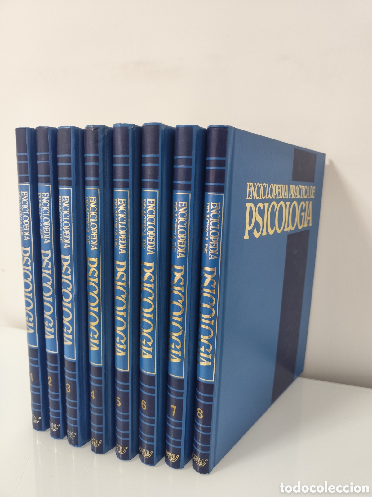 Gebrauchte B&uuml;cher: ENCICLOPEDIA PRACTICA DE PSICOLOGIA. 8 TOMOS. ORBIS. TAPA DURA. JOAN CORBELLA - COMPLETA