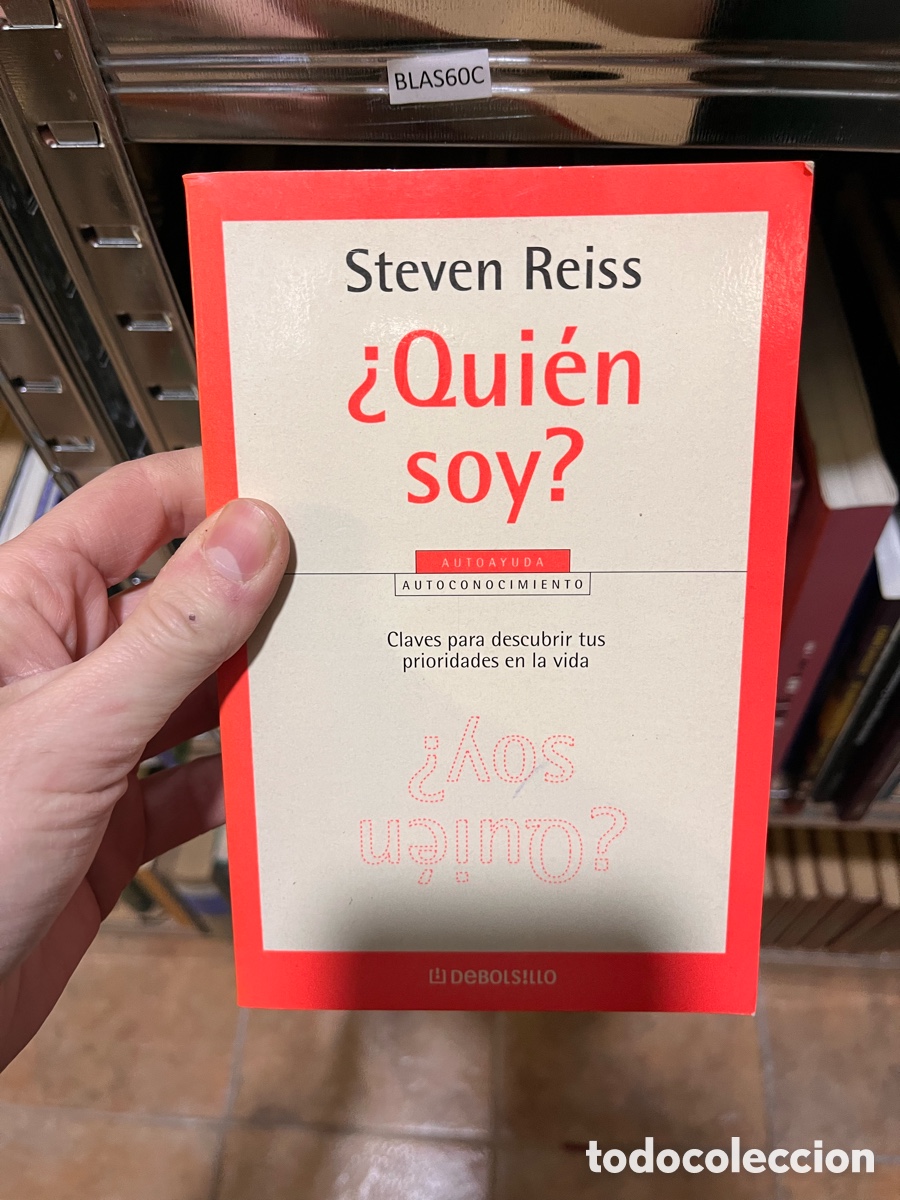 Libros de segunda mano: BLAS60C Steven Reiss &iquest;Qui&eacute;n soy? AUTOAYUDA