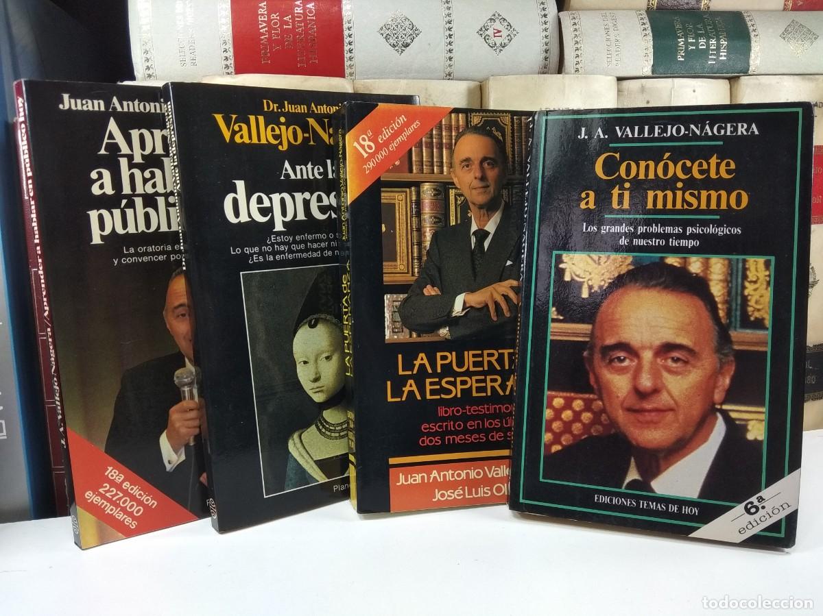 Libri di seconda mano: 4 t&iacute;tulos de Juan Antonio Valllejo-N&aacute;gera: LA PUERTA DE LA ESPERANZA / ANTE LA DEPRESI&Oacute;N . Etc
