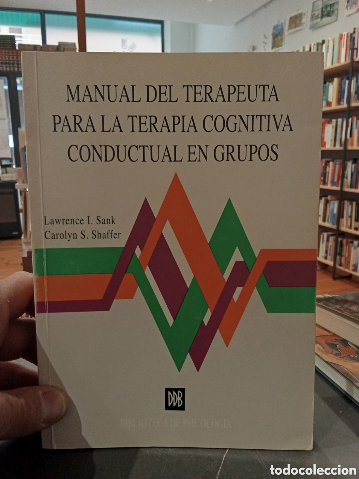 Libros de segunda mano: Manual del terapeuta para la terapia cognitiva conductual en grupos DDB Biblioteca del psic&oacute;logo
