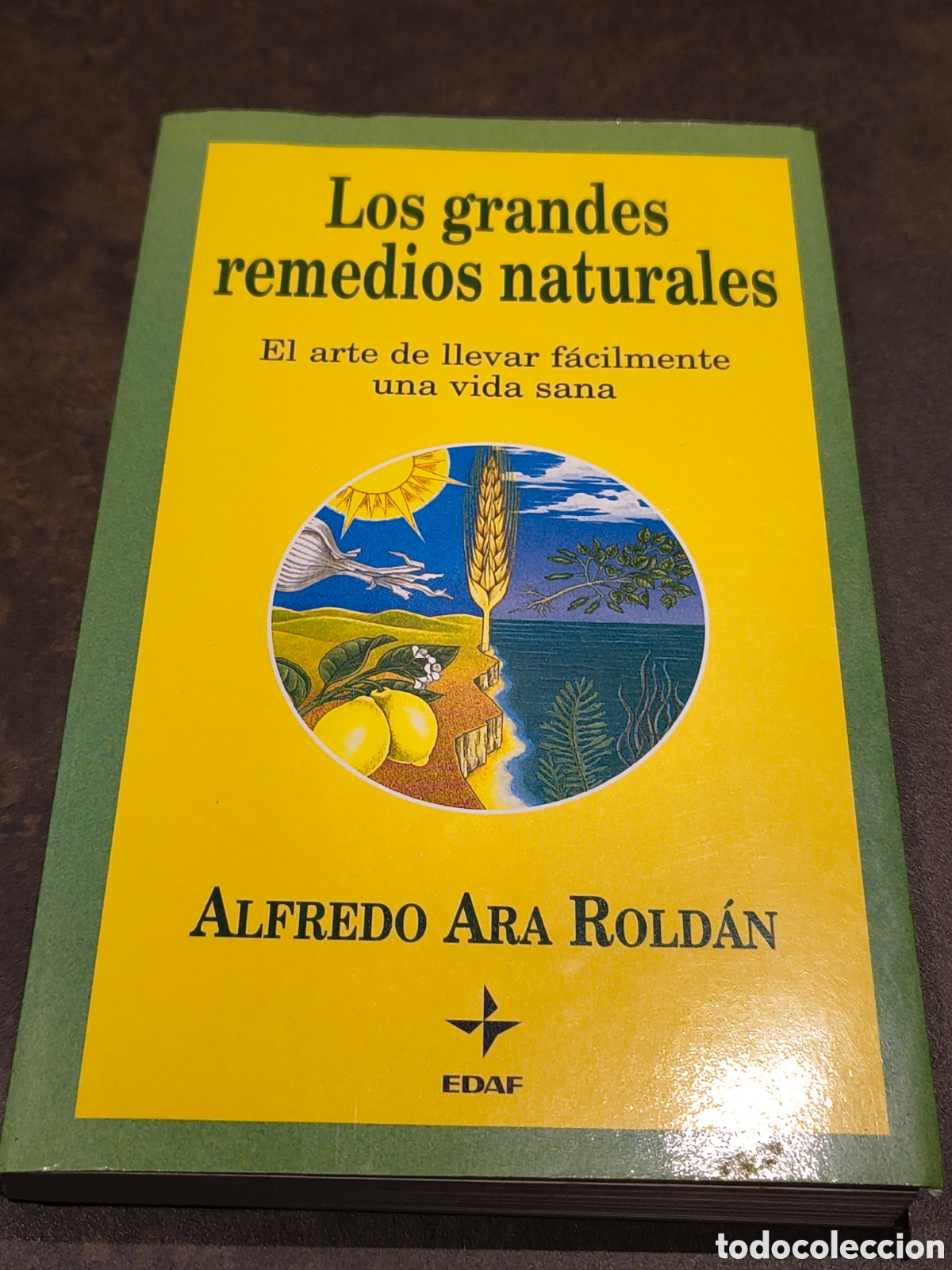 Libros de segunda mano: LOS GRANDES REMEDIOS NATURALES DE ALFREDO ARA ROLDAN (EDAF)