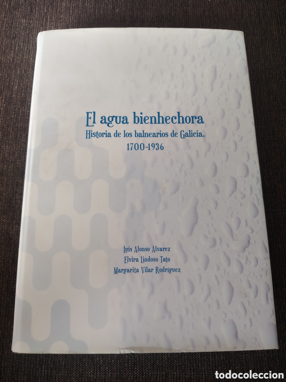 Libros de segunda mano: El agua bienhechora. Historia balnearios Galicia. 1700-1936
