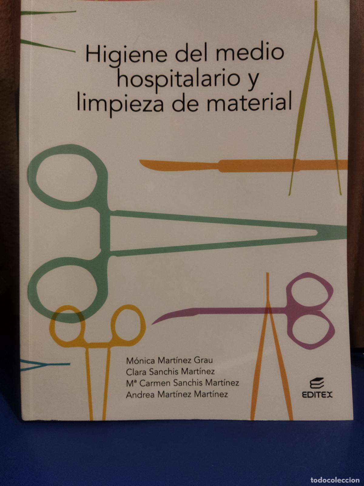 Libros de segunda mano: Higiene del medio hospitalario y limpieza de material