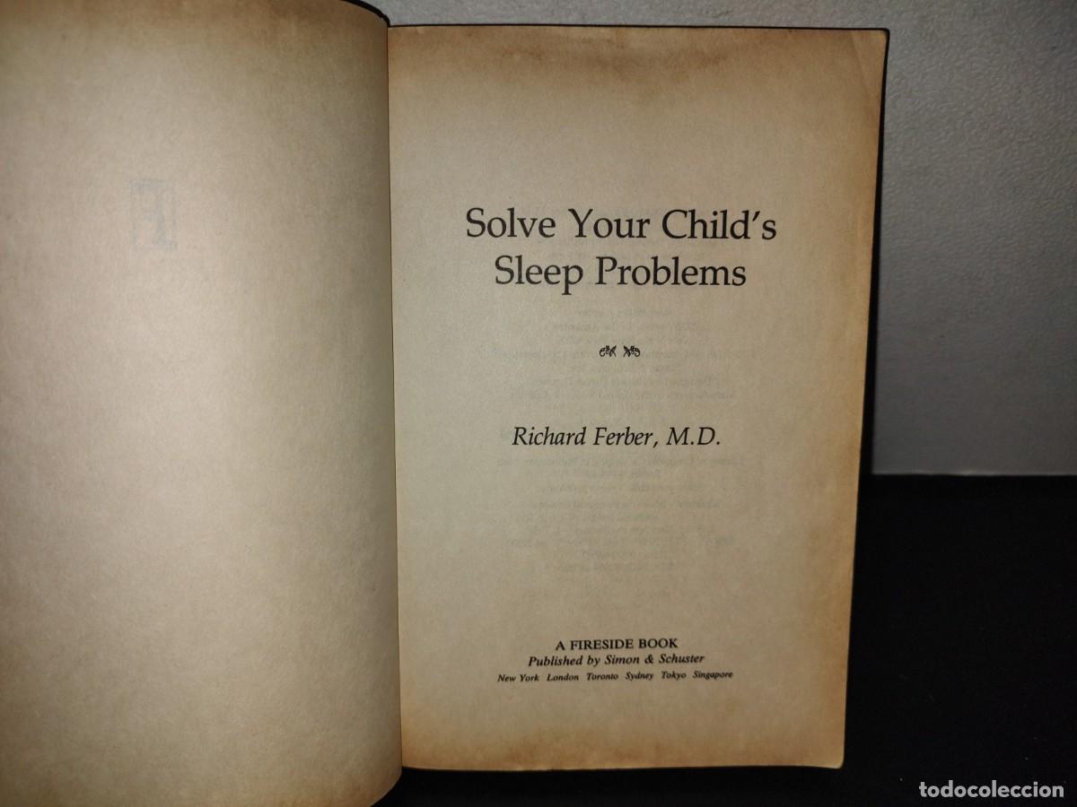 Libros de segunda mano: 217- Solve Your ChildS Sleep Problems - Richard Ferber - Foto 4