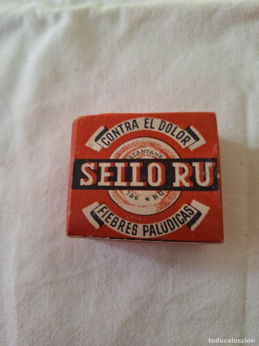 Libros de segunda mano: SELLO RU medicamento para fiebres pal&uacute;dicas