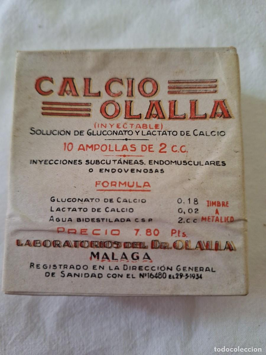 Libros de segunda mano: CALCIO OLALLA inyecctables