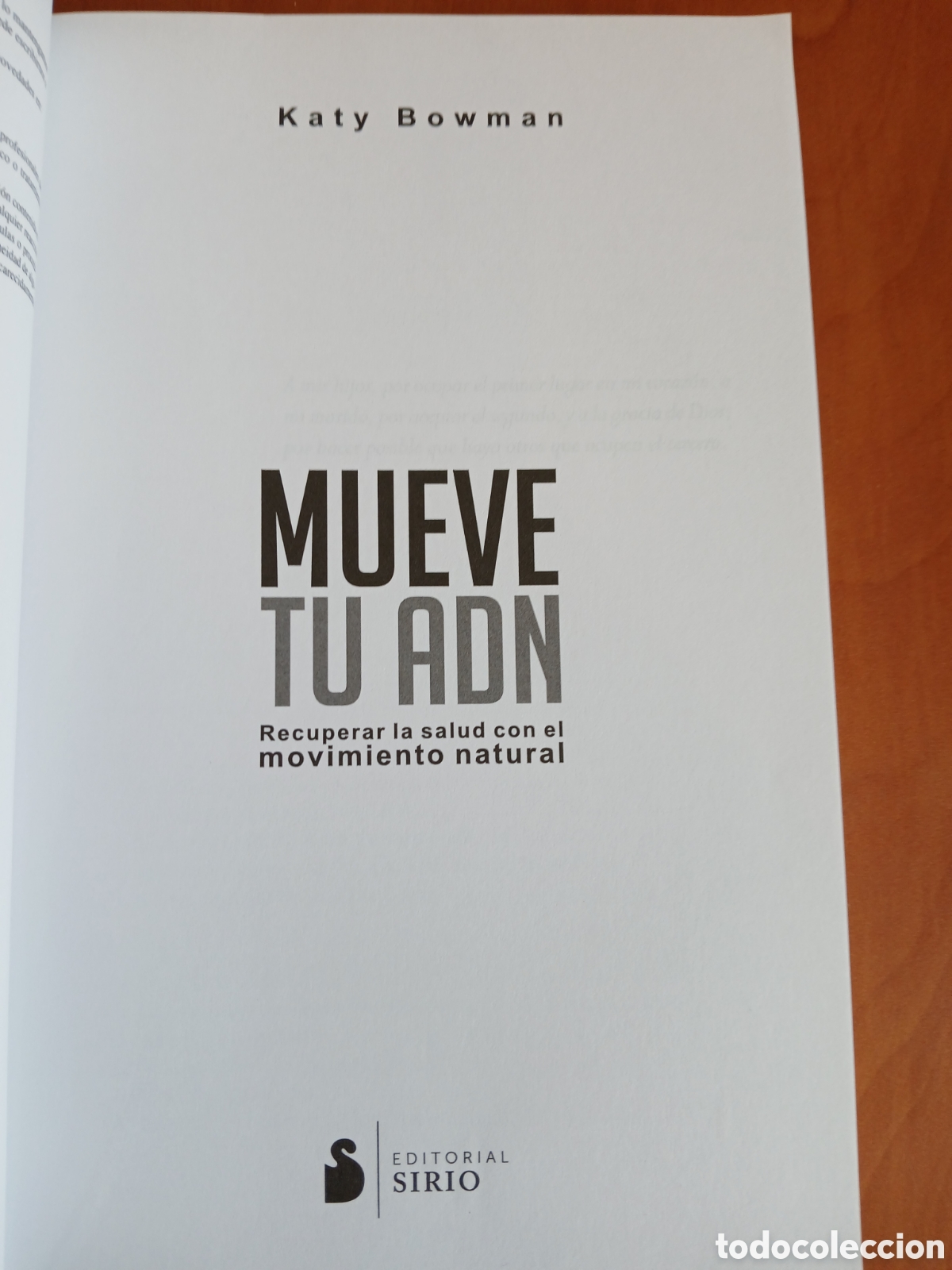 Libros de segunda mano: Mueve tu ADN. Katy Brown. - Foto 3