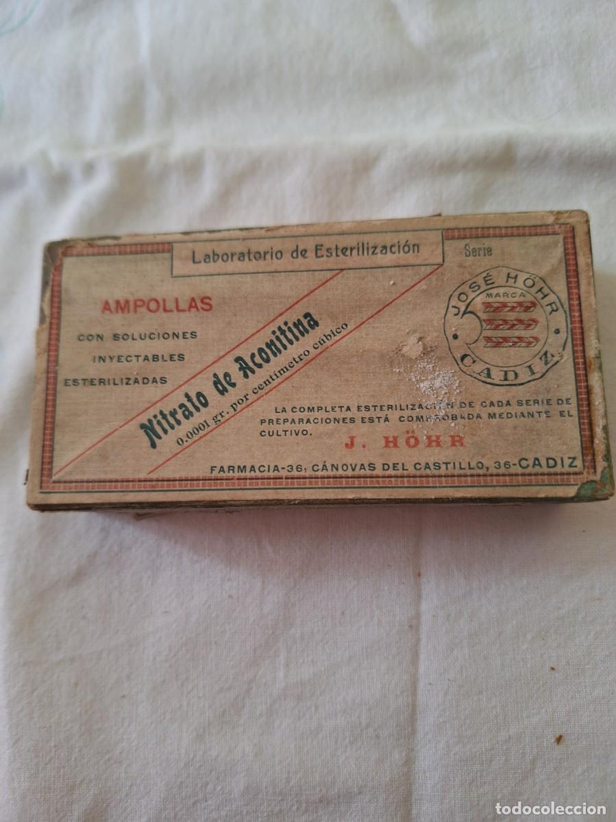 Libros de segunda mano: Medicamento Nitrato de Aconitina