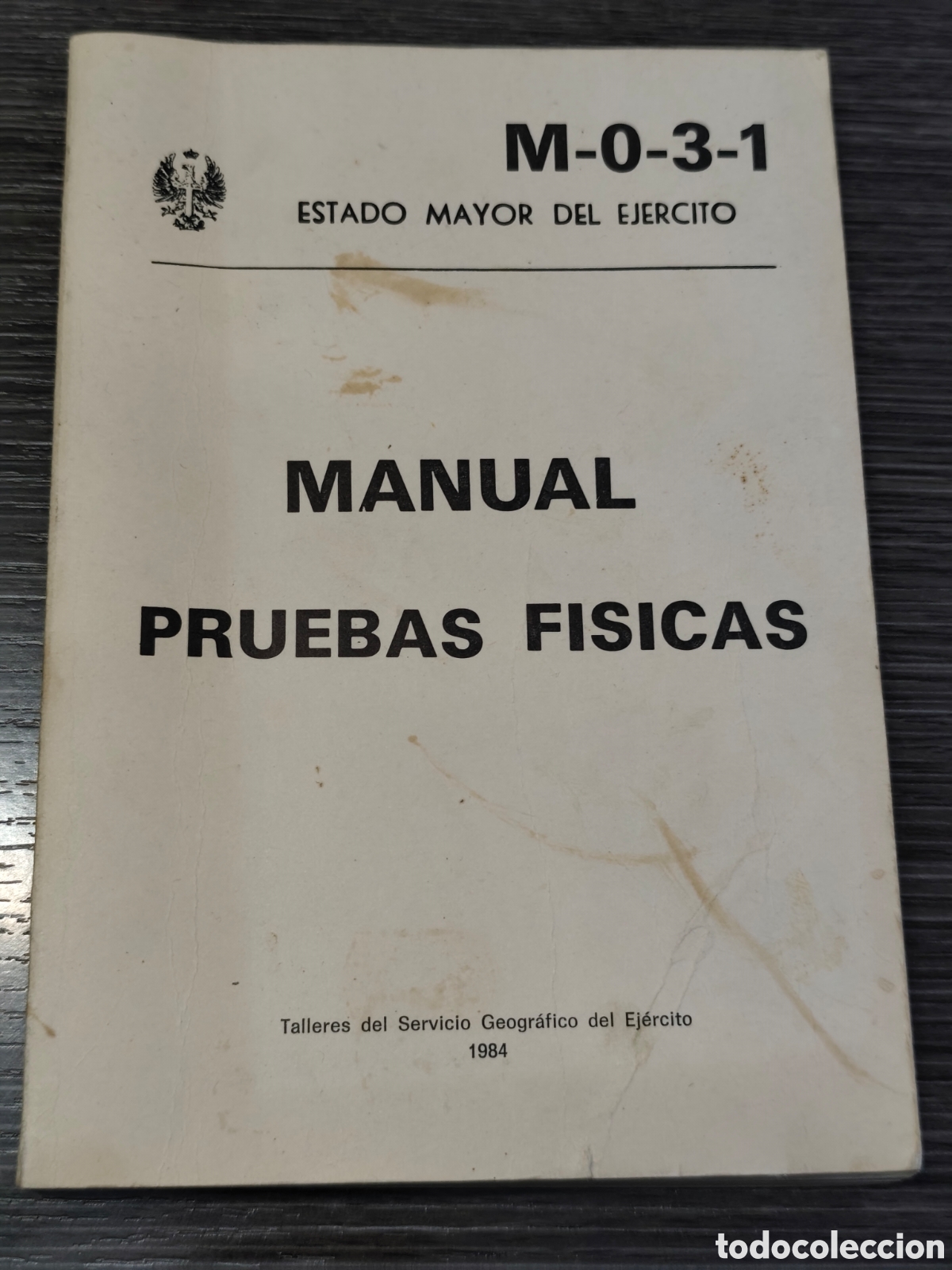 Libros de segunda mano: Manual pruebas f&iacute;sicas Estado Mayor del ejercito 1984