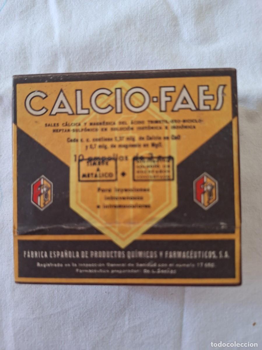 Libros de segunda mano: CALCIO FAES medicamento