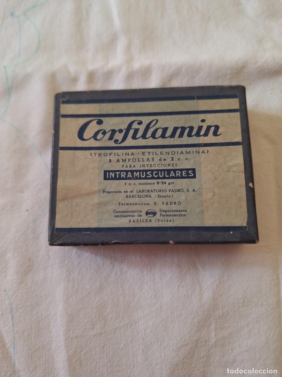 Libros de segunda mano: CORFILAMIN medicamento antiguo