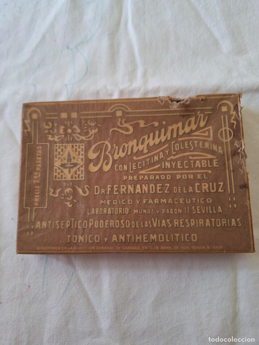 Libros de segunda mano: BRONQUIMAR, medicamento antiguo