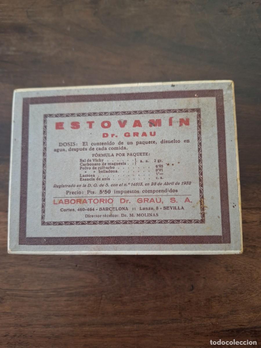 Libros de segunda mano: ESTOVAMIN medicamento antiguo