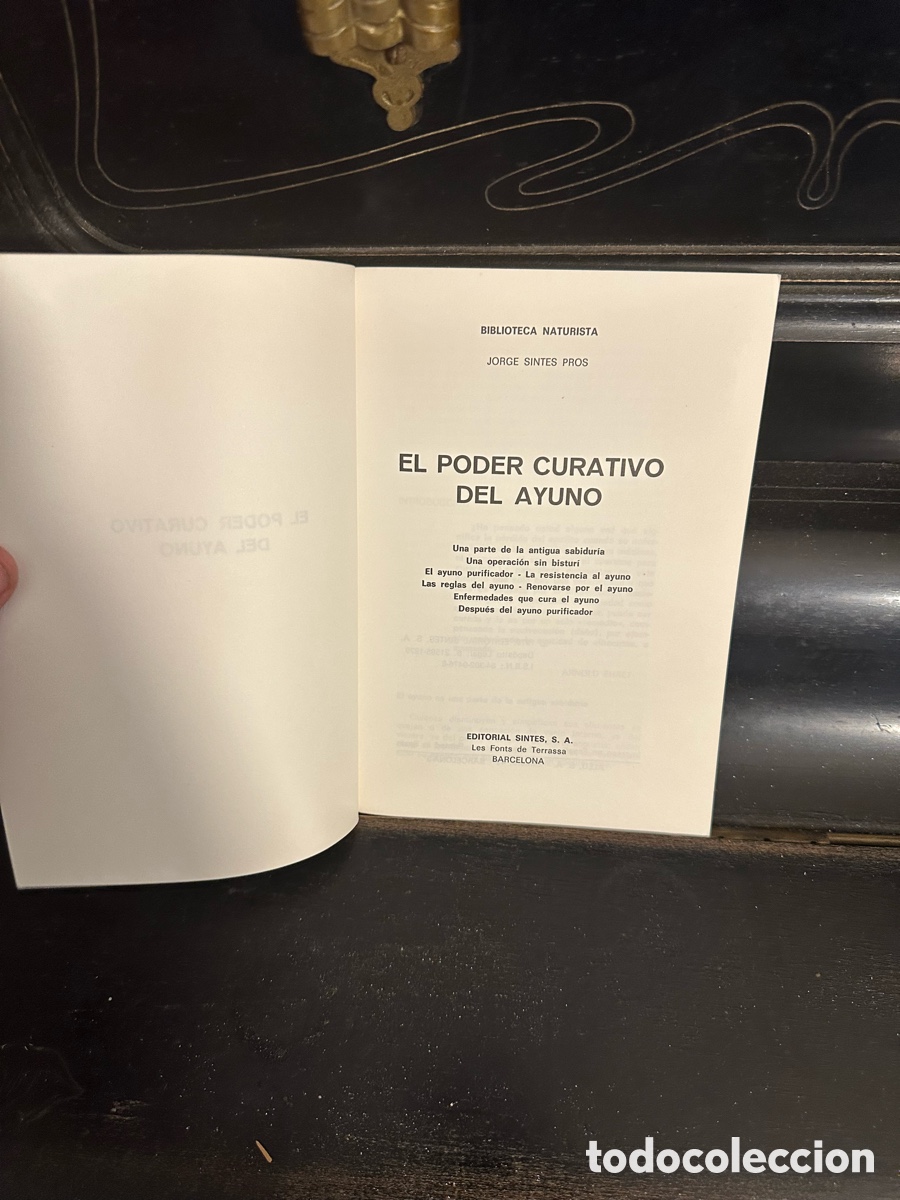 Libros de segunda mano: libro &rdquo;El poder curativo del ayuno&rdquo; - Foto 3