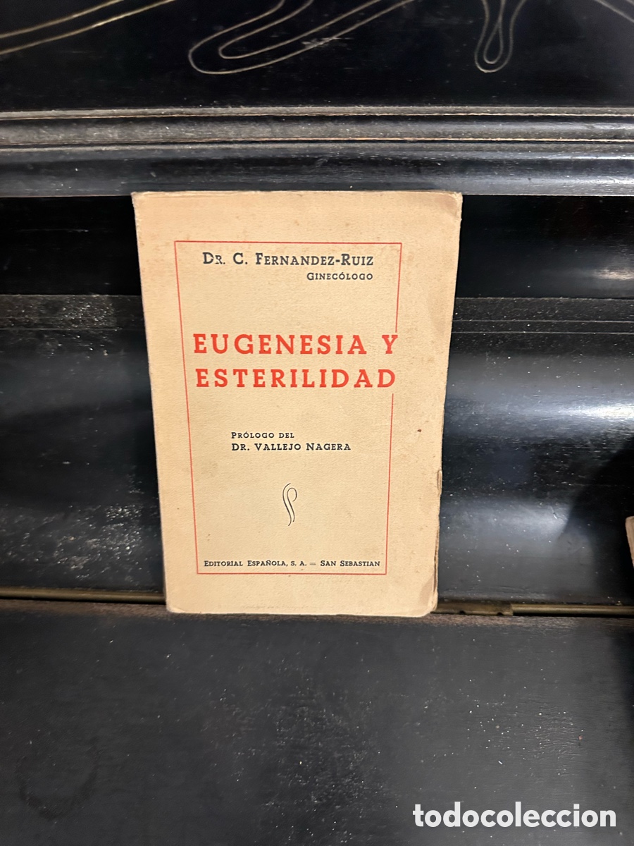 Libros de segunda mano: libro antiguo titulado Eugenesia y Esterilidad