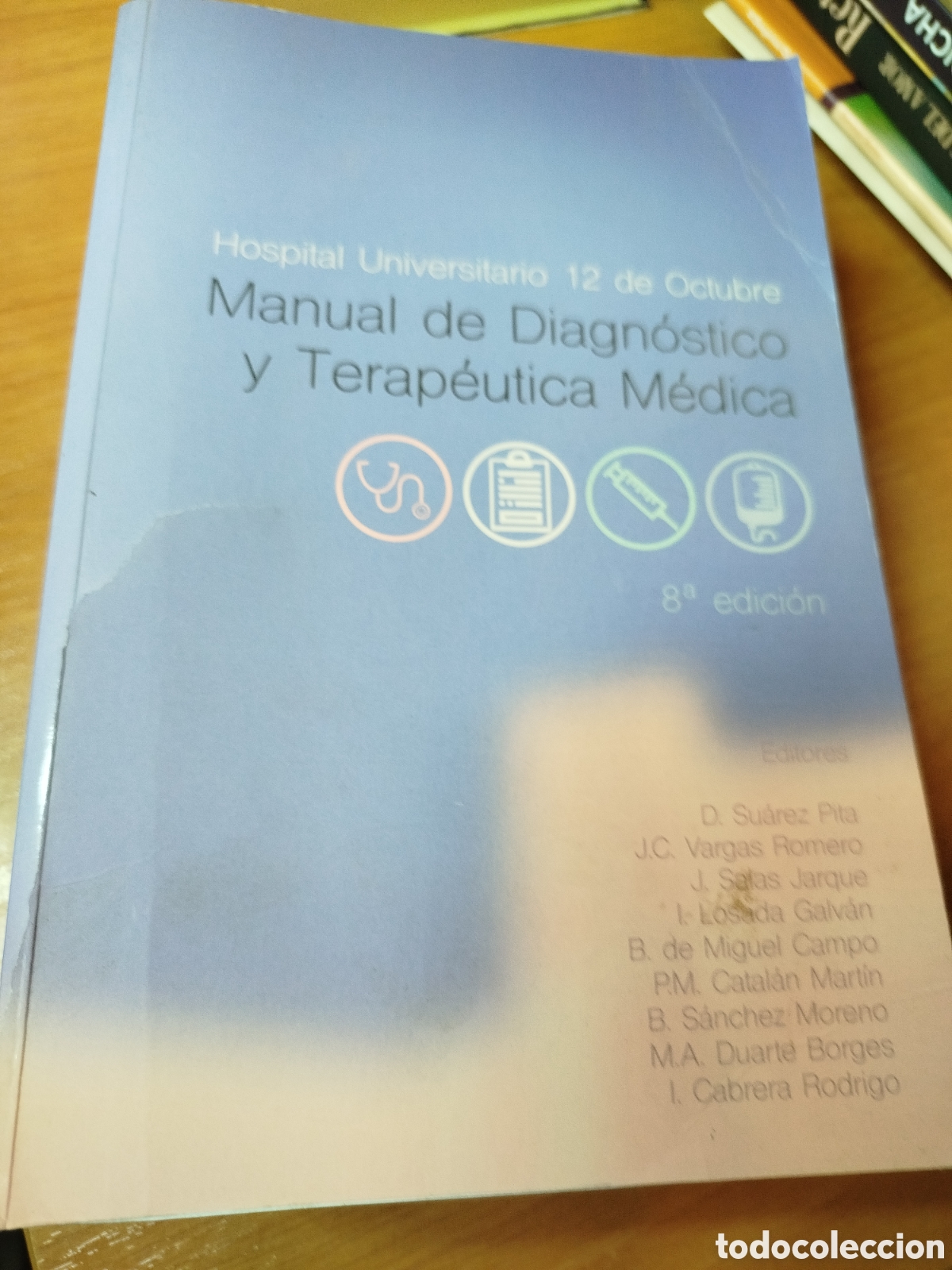 Libros de segunda mano: Manual de diagn&oacute;stico y terap&eacute;utica m&eacute;dica. Hospital 12 de octubre