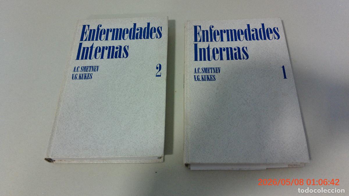 Libros de segunda mano: 1986. ENFERMEDADES INTERNAS. SMETNEV, A.C. & KUKES, V.G. ED. MIR. MOSC&Uacute;. 2 VOL&Uacute;MENES. OBRA COMPLETA.