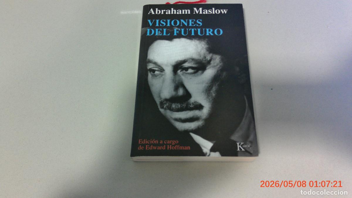 Libros de segunda mano: ABRAHAM MASLOW VISIONES DEL FUTURO