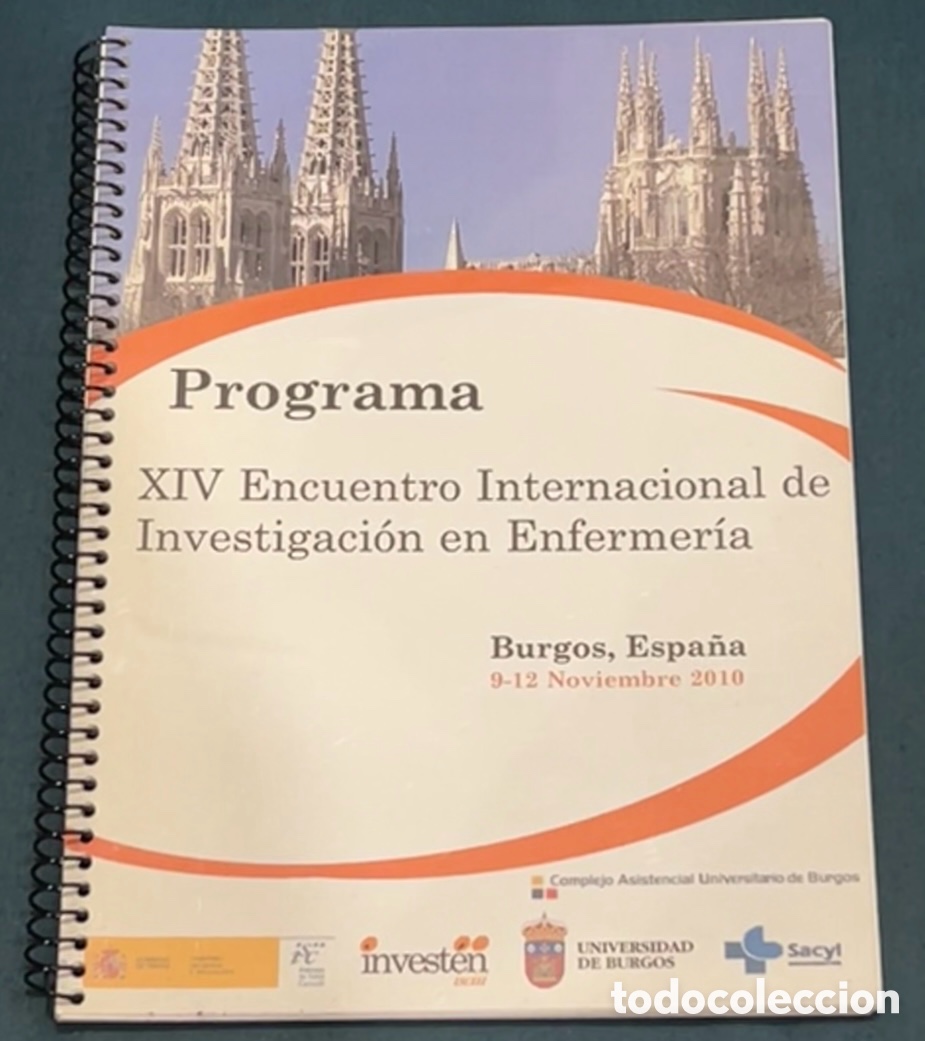 Libros de segunda mano: Libro. XIV Encuentro Internacional de Investigaci&oacute;n en Enfermer&iacute;a. Programa. Burgos. 2010.