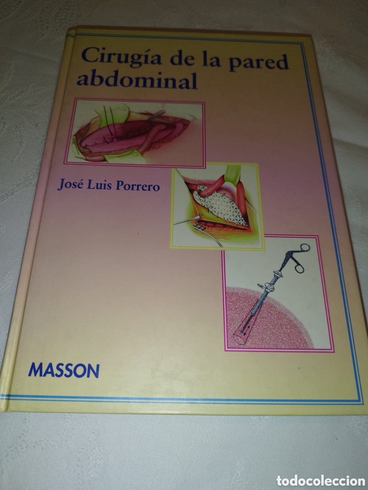 Libros de segunda mano: CIRUGIA DE LA PARED ABDOMINAL.- JOSE LUIS PORRERO. ED. MASSON, 1997 PRIMERA EDICION.