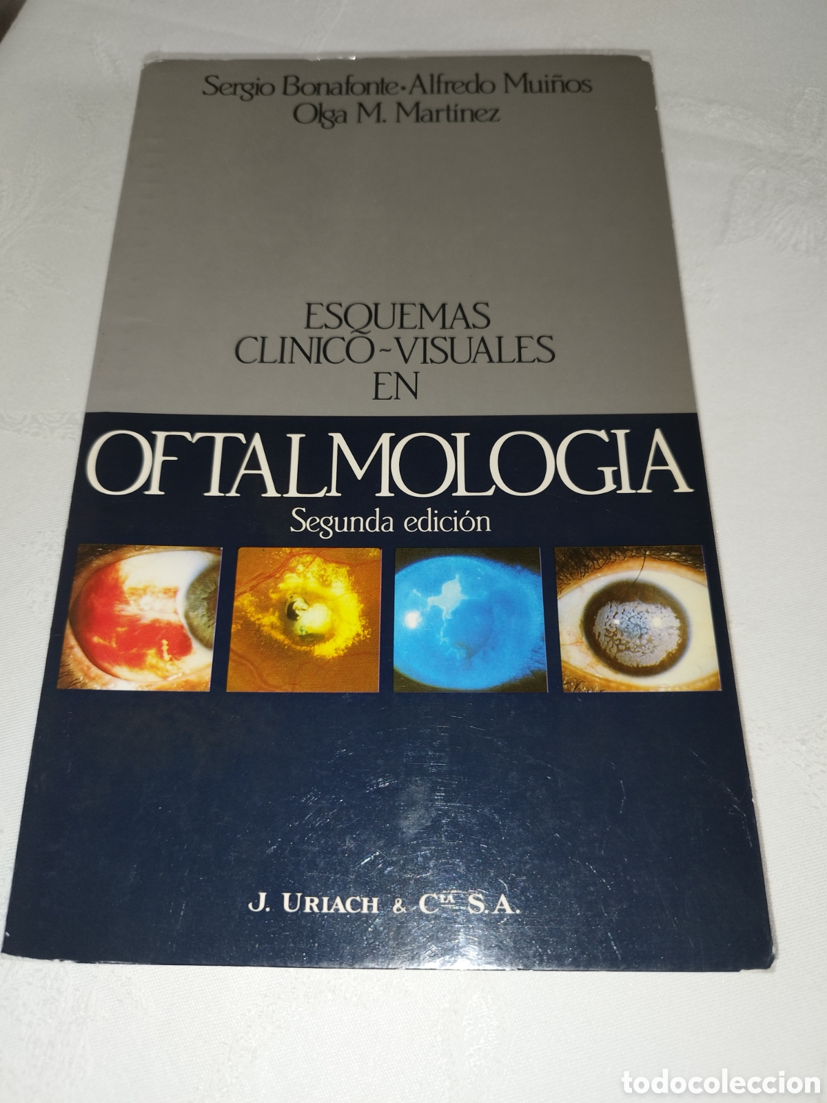 Libros de segunda mano: ESQUEMAS CLINICO-VISUALES EN OFTALMOLOGIA.- BONAFONTE/MUI&Ntilde;OS/MARTINEZ. ED. SOYMA, 1991 ILUSTRADO