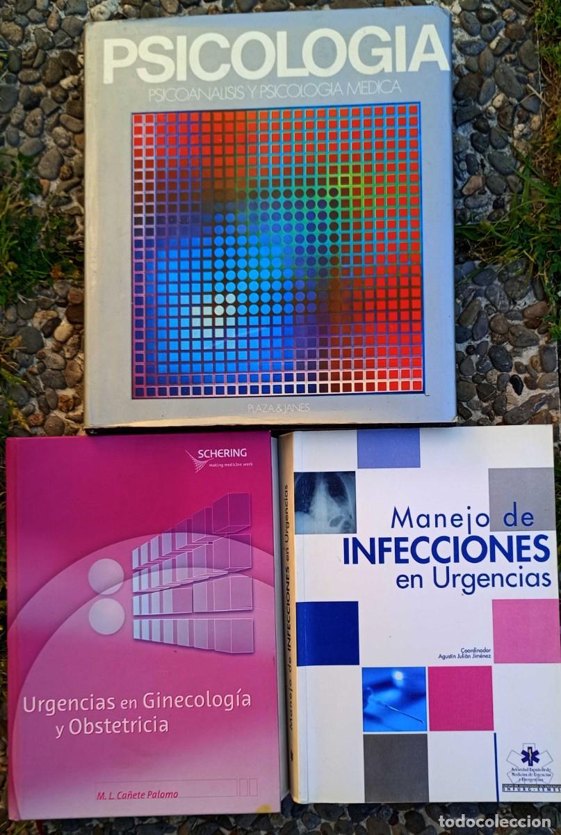 Libros de segunda mano: LOTE DE 3 LIBROS M&Eacute;DICOS