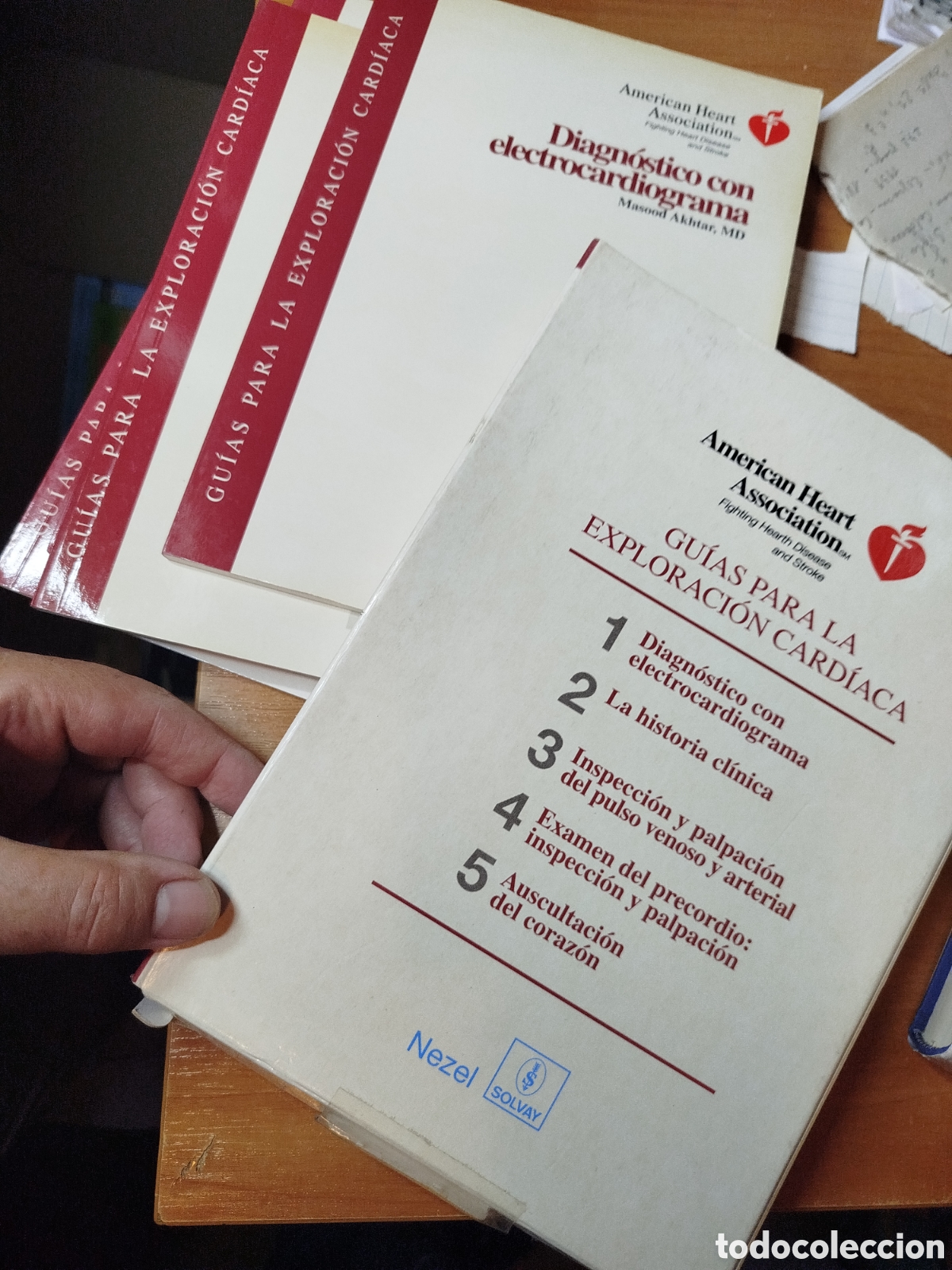 Libros de segunda mano: Gu&iacute;a para la exploraci&oacute;n cardiaca. American heart associati&oacute;n.Nezel. coraz&oacute;n sano