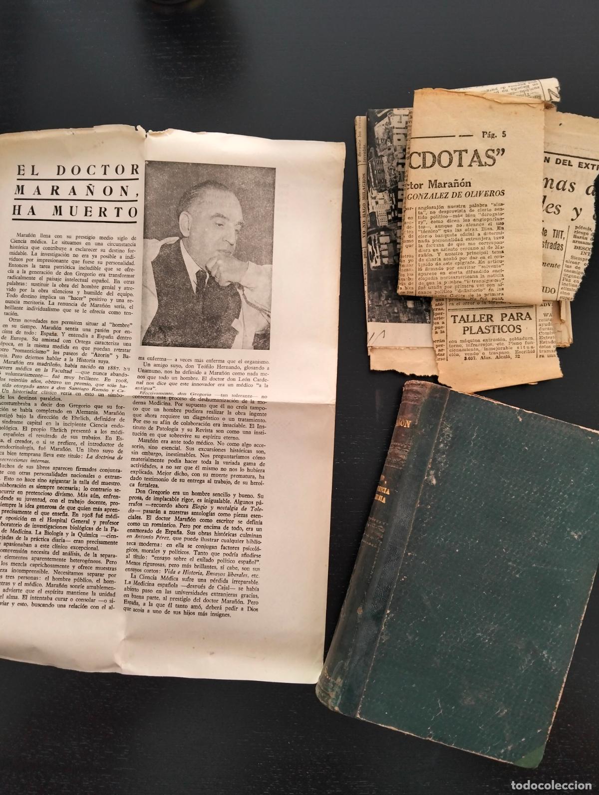 Libros de segunda mano: Lote. Amor, Conveniencia, Eugenesia, m&aacute;s recortes &eacute;poca. G. Mara&ntilde;&oacute;n, 1930 L55