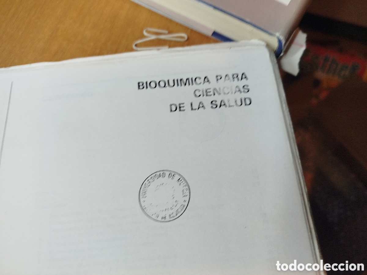 Libros de segunda mano: Bioqu&iacute;mica para ciencias de la salud. Apuntas encuadernados. Subrayados