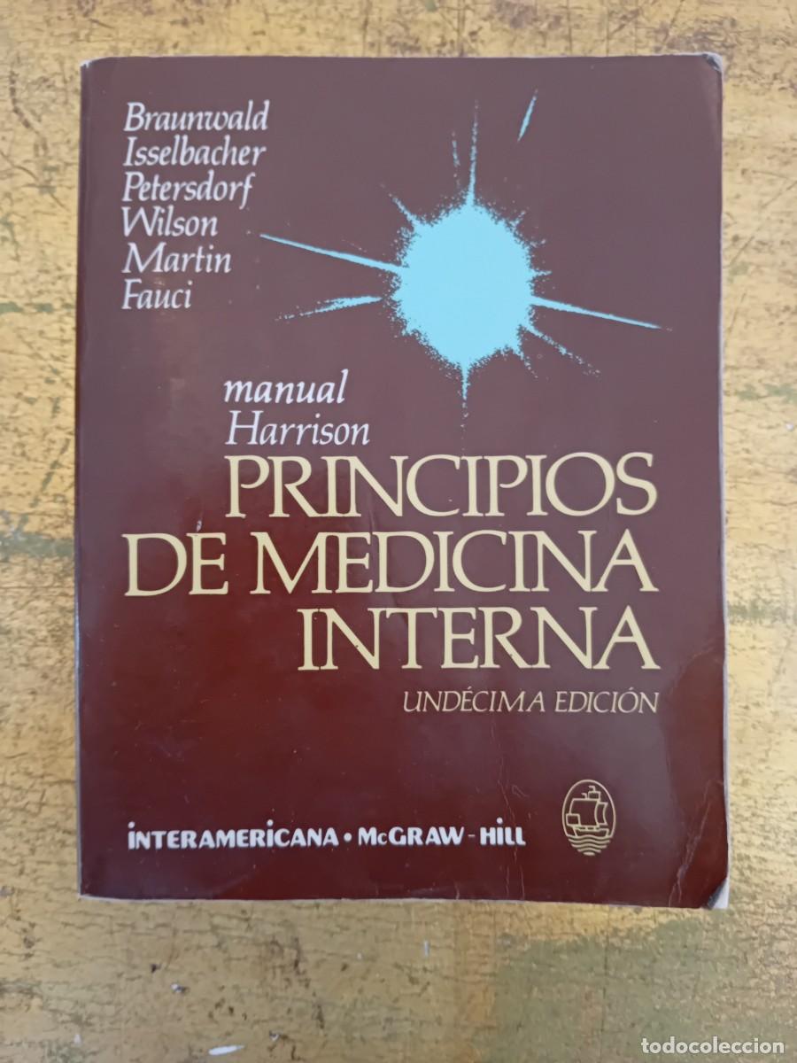 Libros de segunda mano: Principios de medicina interna manual Harrison a&ntilde;o 1988