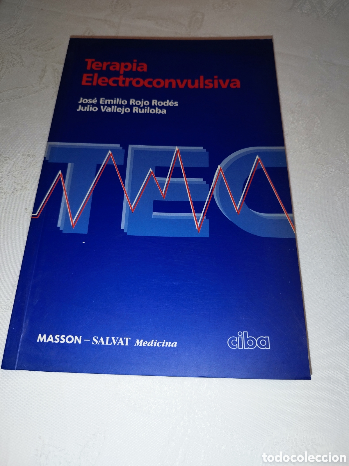 Libros de segunda mano: TERAPIA ELECTROCONVULSIVA.- ROJO RODES/VALLEJO RUILOBA. MASSON-SALVAT, 1994 PRIMERA EDICION