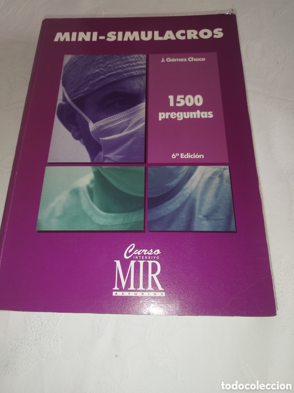 Libros de segunda mano: MINI-SIMULACROS. 1500 PREGUNTAS.- GOMEZ CHOCO. CURSO INTENSIVO MIR ASTURIAS, 2004