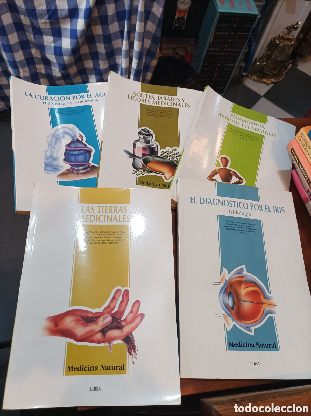 Libros de segunda mano: MEDICINA NATURAL 5TOMOS EDITORIAL LIBSA