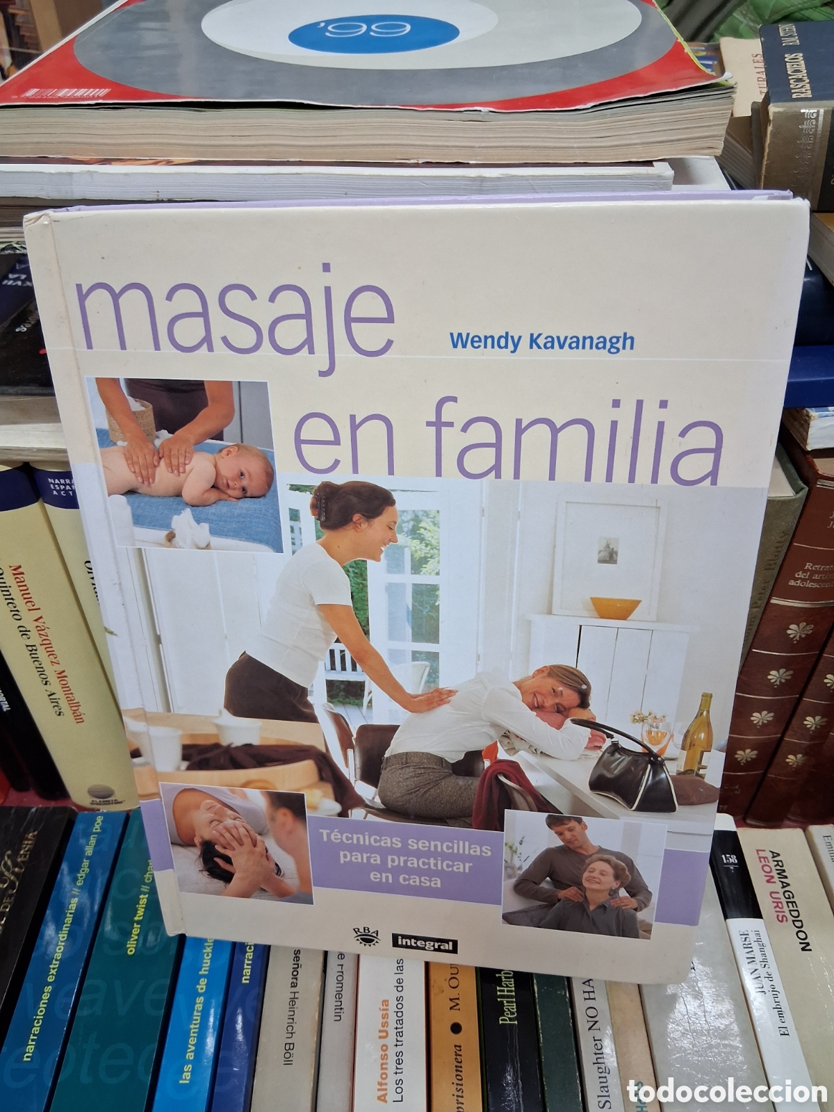Libros de segunda mano: Masaje en familia - Wendy Kavanagh - RBA integral
